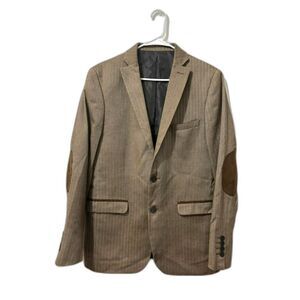 LOB BLazer Women's Size 2 XS Brown Academia Elbow Patches Preppy Classic Jacket